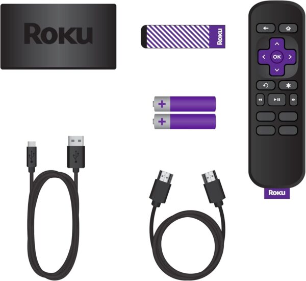 Roku Express (HD) | Easy Streaming Device with Remote & Free Live TV - Image 3