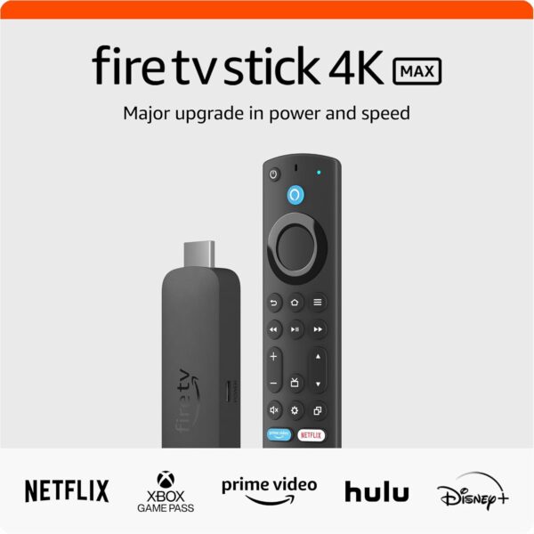 Amazon Fire TV Stick 4K Max (2025) | Ultra HD Streaming with Wi-Fi 6E, 16GB Storage