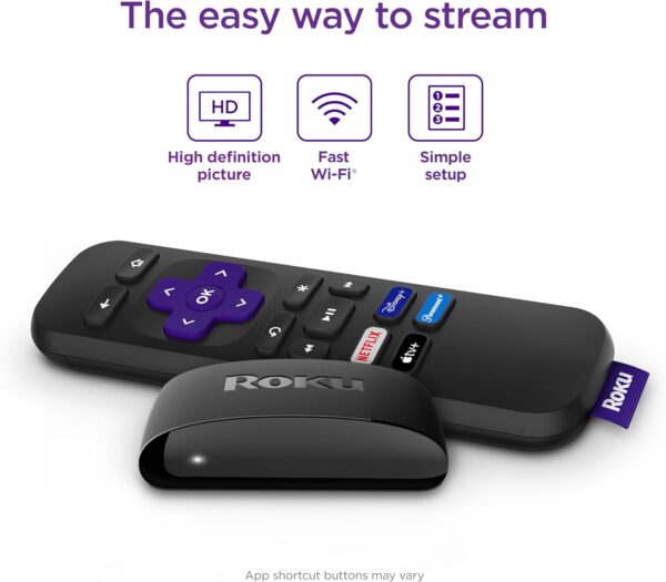 Roku Express (HD) | Easy Streaming Device with Remote & Free Live TV - Image 4