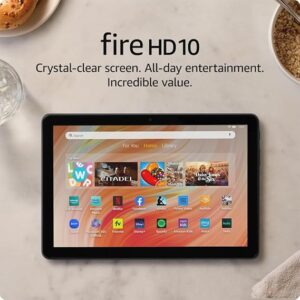 Amazon Fire HD 10 tablet (newest model) built for relaxation