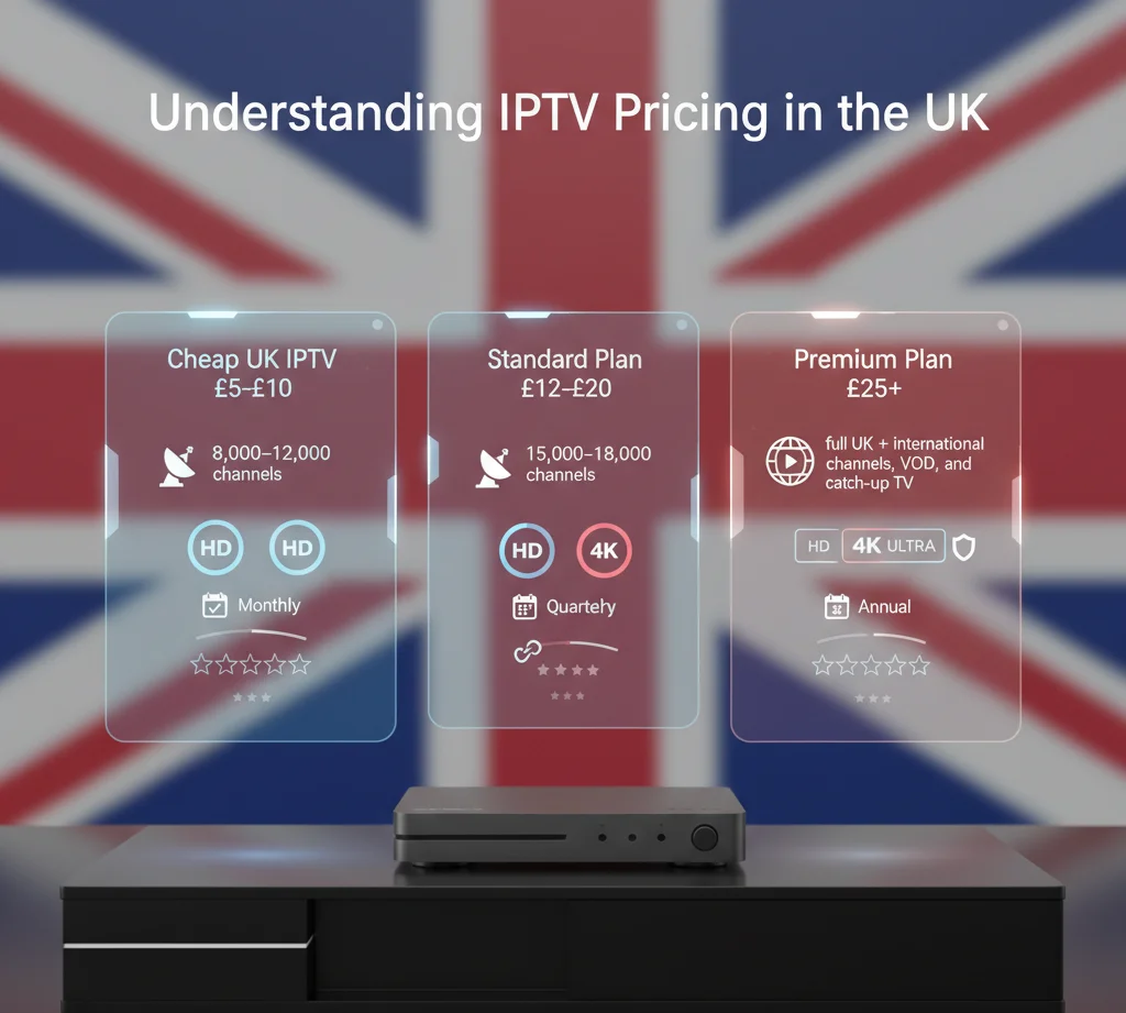 IPTV Pricing in the UK